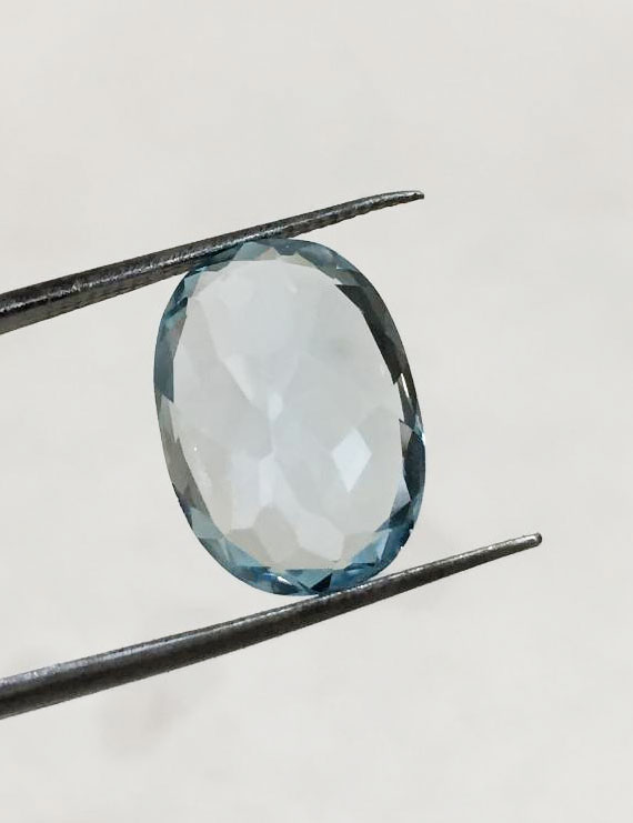 10.25 Ratti (9.27 ct) Natural Blue Topaz